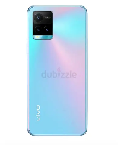 Vivo smartphone - good condition, 3 rear cameras, pastel blue vivo y33s neat clean