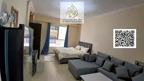**Brand New Furnished Studio for Monthly Rent in Ajman – Al Yasmeen Towers | Directly Opposite Ajm