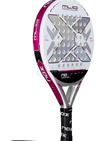 Padel Racket ML10 Pro Cup Silver by Miguel Lamperti 2025 Lightweight Pala Padel Carbon Frame HR3 Cor