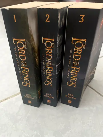 The Lord of the Rings Trilogy (Fellowship, Two Towers, Return of the King) - J.R.R. Tolkien