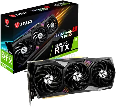 MSI GAMING X TRIO RTX 3090 24GB Graphics Card