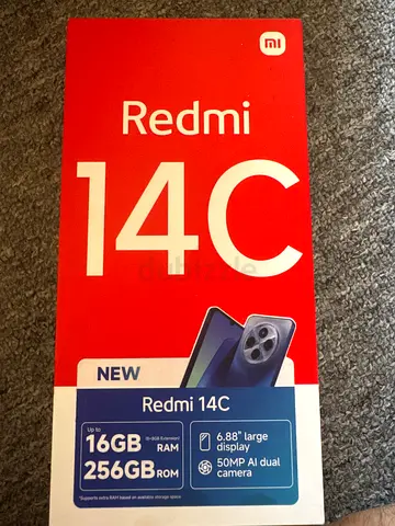 Redmi 14C 16GB RAM / 256GB - Brand New Box (Redmi)