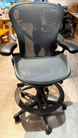 Under Warranty Remastered V2 Version Herman Miller Aeron Graphite Chair Fully Loaded Size B