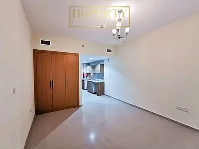JVC Studio Apartment | May Residence Tower 3 | Balcony & Pool/Gym Access | Downtown City View
