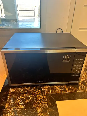 Stainless Steel Microwave Oven - Good Working Condition