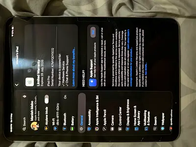 Ipad Pro 11 M4 256gb, have warranty till end of july