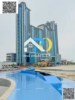 Luxury 2BRH for Rent in Ajman Corniche Tower | Full Sea View