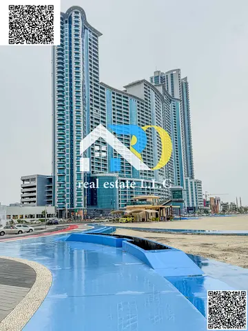 Luxury 2BRH for Rent in Ajman Corniche Tower | Full Sea View