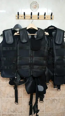 Set of 3 Adjustable Vests for EMS Training S,M and L