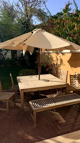 garden furniture, table, chairs and benches