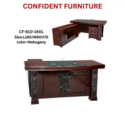 New Executive Office Desk L Shape New For Sale