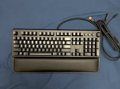 Razer BlackWidow Elite Mechanical Keyboard with Wrist Rest