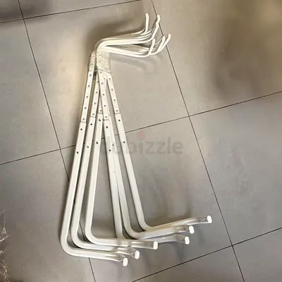 6 x IKEA MULIG Clothes Bars/Rails