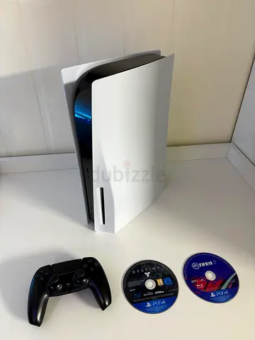 PS5 DISC EDITION WITH 2 CD GAMES