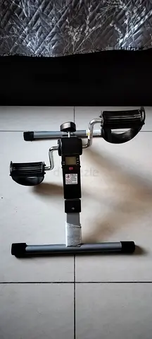 Compact Under-Desk Pedal Exerciser with LCD Monitor