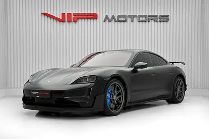 PORSCHE TAYCAN TURBO GT, 2025, GCC, FULLY LOADED, DEALER WARRANTY, IMMACULATE CONDITION