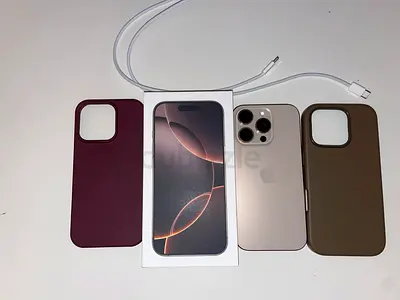 iPhone 16 Pro 128GB Desert Titanium Excellent Condition + Box