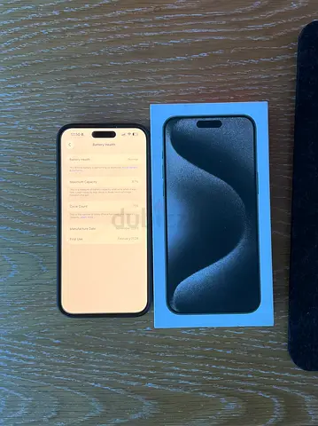 iPhone 15 pro max 256gb