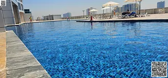 Luxury 2BRH for Rent in Ajman Corniche Residence Towers | Full City View