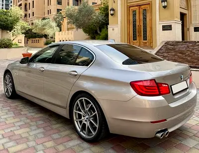 LOVELY BMW 530i — LUXURY LINE — GCC — TOP RANGE — BEST CONDITION — LOW MILEAGE
