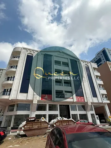 For Rent: Brand new 2BR + 3 Bath in Al Jurf Industrial 3, Central AC, AED 41K, 4 payments, first tenant, great location.