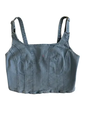 Jeans top corset