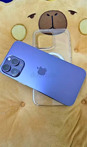 Apple iPhone (Deep Purple) with Original Apple Clear Case - Good Condition