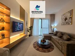 Fully Furnished Luxury 1BR | Sea &amp; Burj Khalifa View | Dubai Maritime City