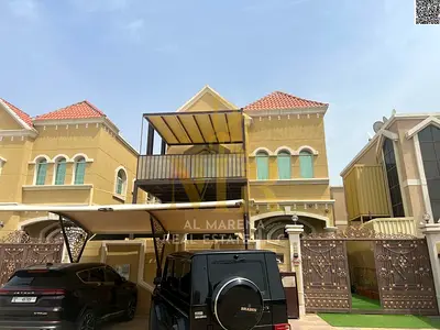 فيلا للبيع في منطقه المويهات عجمان علي بعد خطوات من مجمع المدارس والسعودي الالماني مع الكهرباء والماء والمكيفات جاهزة للسكن تملك حر لجميع الجنسيات فيل