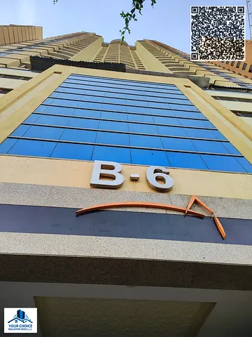 شقة متاحة للإيجار مكونة من غرفتي نوم بسعر 31 ألف روبية في برج بارادايس ليك B6