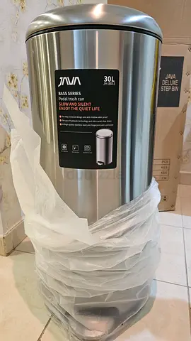 30L Stainless Steel Pedal Dustbin / Trash Bin – Soft Close – Brand New