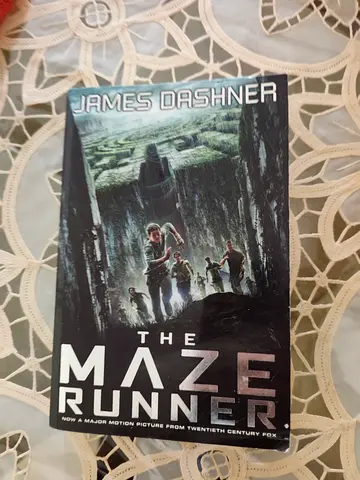 The Maze Runner (back cover) - Young Adult Dystopian Novel
