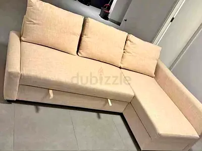 Ikea sofa cumbed brand new never used with big storage space L shape
