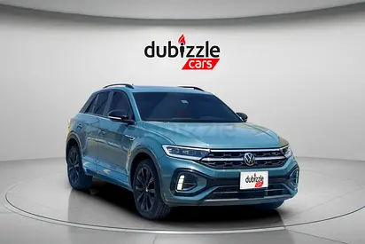 AED 1216/month | 2023 Volkswagen T-Roc  | GCC Specs | Ref#461074