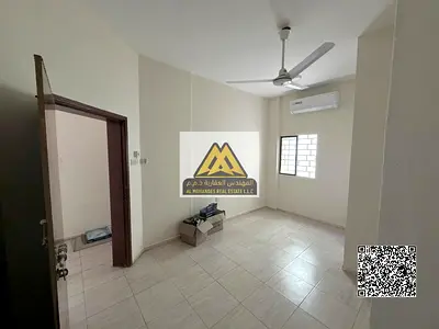 Studio for annual rent in Al Nakhil 1 – Ajman, second row from Ajman Corniche on a main road.