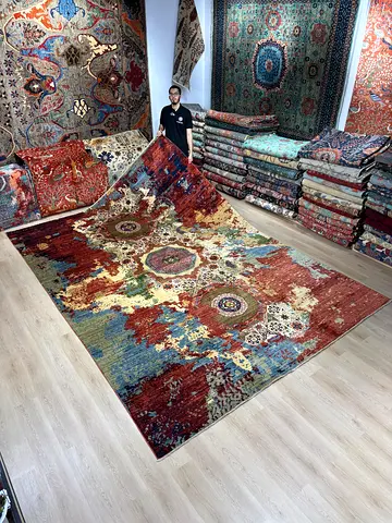 3x4m Afghan abstract mamlouk hand knotted carpet rug , living room carpet rug