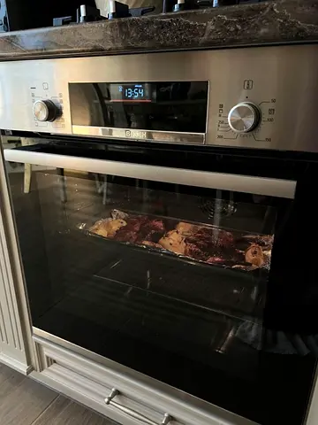 BOSCH  Bosch Built-In Electric Oven 66L with 3D Hot Air, Stainless Steel