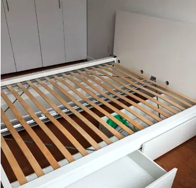 IKEA queen size bed and mattress for sale