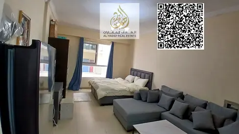 استوديو  مقابل سيتي سنتر عجمان، قريب من جميع الخدمات والمواصلات.ومفروش فرش جديد موقف سيارة (باركن). . الإيجار الشهري 3100 شامل جميع الفواتير.