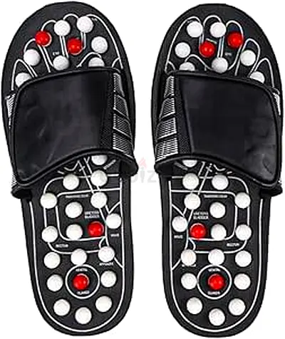 Message Slippers, Rotating Acupressure Foot Massager