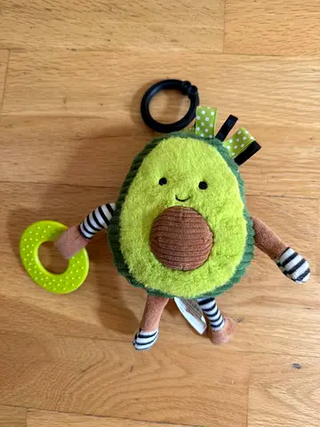 Skip Hop Farmstand Avocado Stroller Toy  Teether