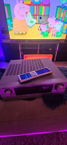 Clean Denon AVR-3805 flagship receiver with original remote 🔥 AL24 Processing Plus • Powerful sound