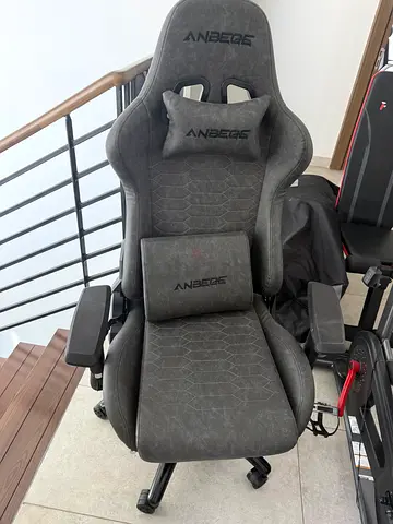 Gaming desk, chair, 2 monitors and accessories for sale