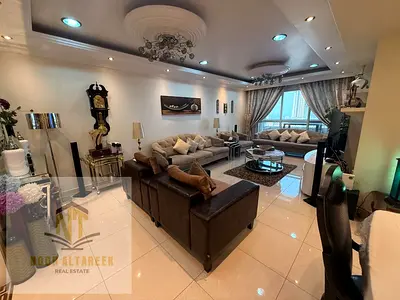 شقة مميزة للبيع بسعر لقطة في منطقة القصباء تملك عرب مؤبفة من 3غرف نوم و3حمامات وغرفة غسيل وصالون اطلالة بحرية بل كامل  وباركن عدد1 جاهزة للسكن بادر بل