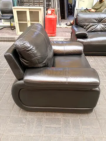 Sofa 6 Seater Leather Pure
