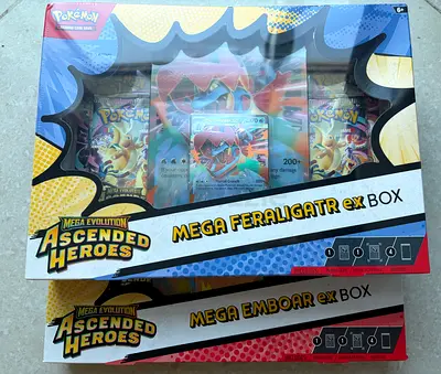 Pokemon Tcg- Ascended Heroes Ex box