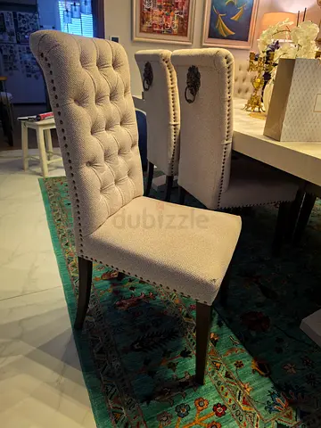 Elegant 8 dining chairs