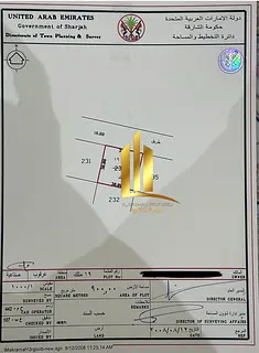 Prime Location Industrial Land For Sale Al Arqoub Industrial Area Sharjah