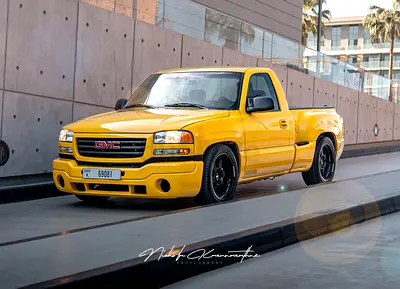 GMC Sierra street truck tasteful build.