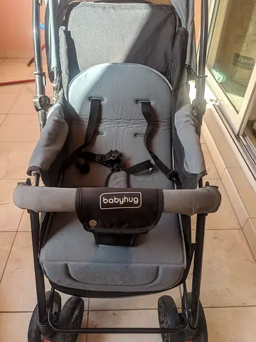Lightly Used Standard Baby Stroller - Compact and Practical